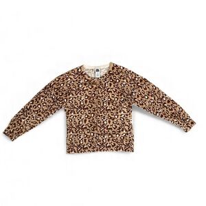 GAP Kids Cheetah Long Sleeve Cardigan